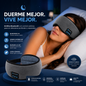 Máscara de Sueño con Bluetooth y Sonido HD para Descanso Total
