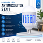 Bombilla LED Anti Mosquitos Recargable