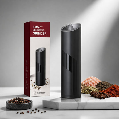 Molinillo Eléctrico Gravity Grinder para Sal y Pimienta – Elegancia y Precisión