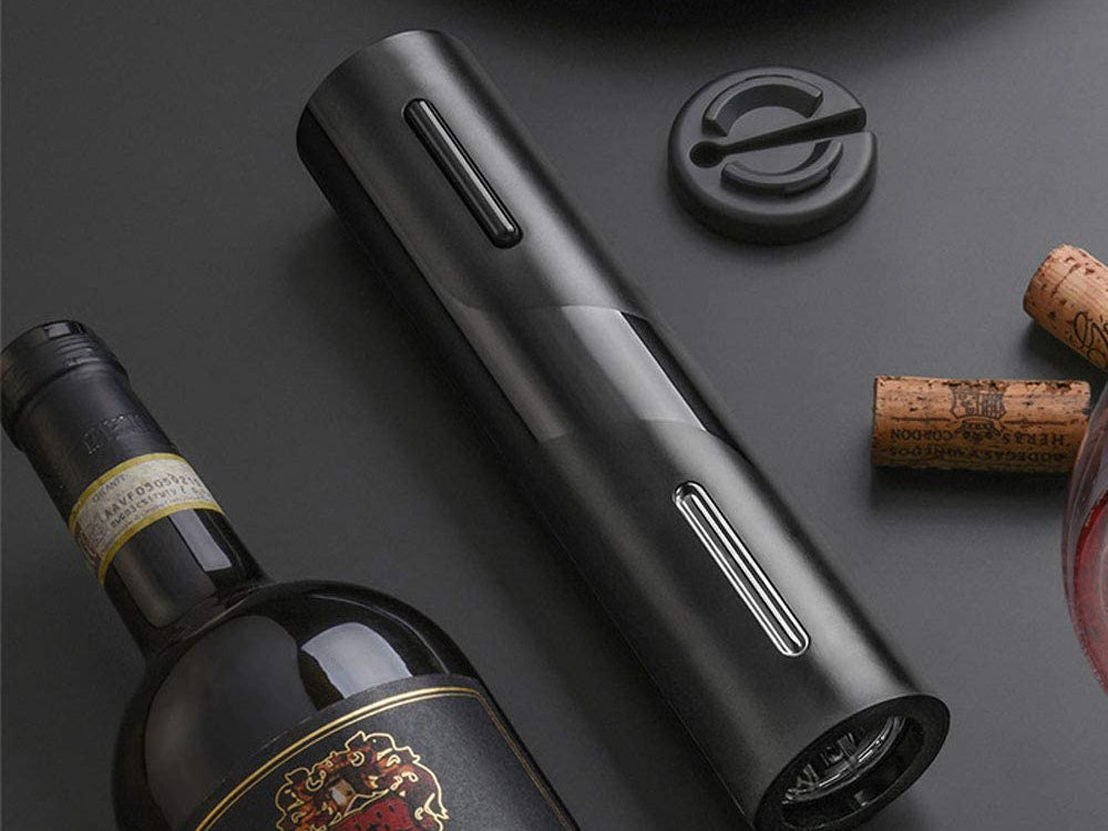 Sacacorchos Eléctrico para Vino - Set 4 en 1